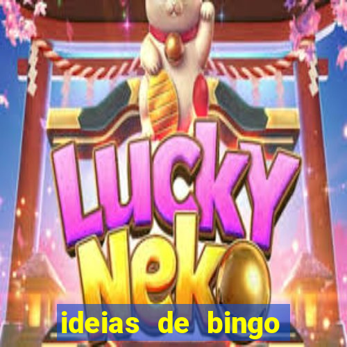 ideias de bingo para o natal